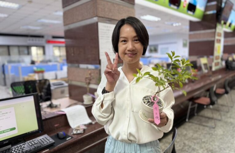 高雄區監理所推「預約早苗」快閃活動　提前達標種下100棵樹