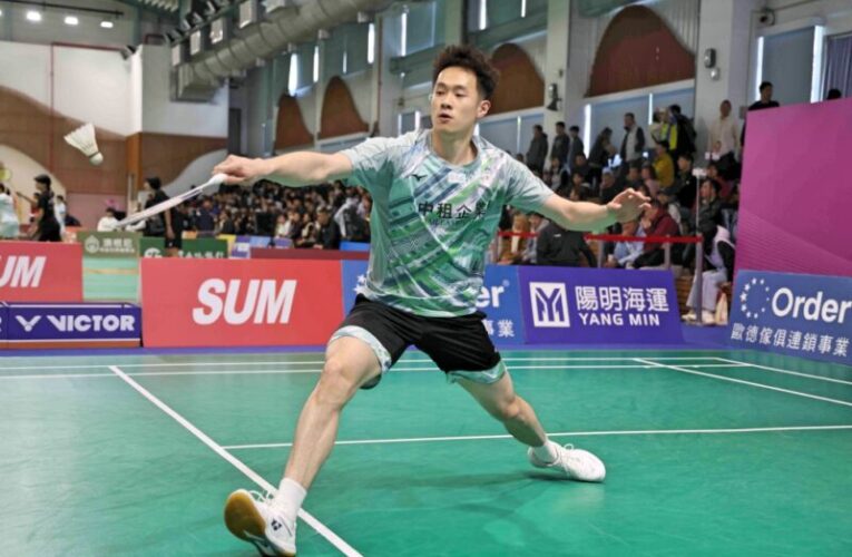 2026全國羽球甲組排名賽　男單戚又仁3度稱王、女單王珮伃封后