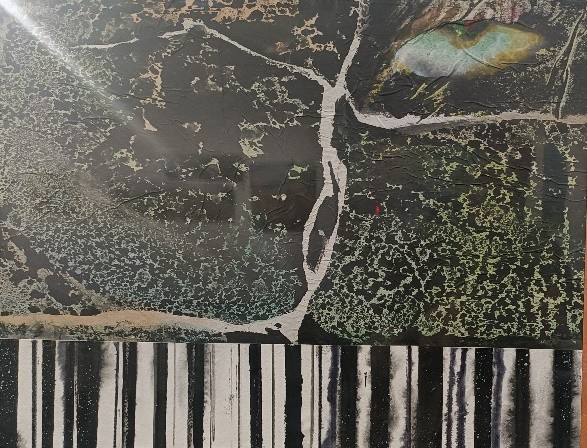 臺中著名畫家方草作品義賣特展  賀歲迎春