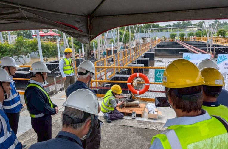 高雄市大樹污水處理廠操作維護成效優異 榮獲第25屆金質獎公共設施維護優等獎項肯定