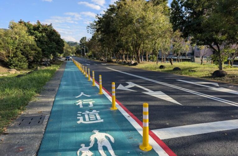 高雄杉林大愛園區道路安全升級 友善行人從心出發