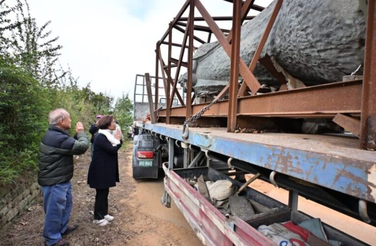 蔡其建董事長善心捐助福安宮媽祖園區　赴苗栗迎回3尊神像邁向新里程碑