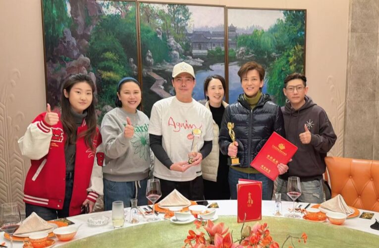 陳曉東補領影帝獎座 與謝天華同獲男配角獎即興扭臀同樂