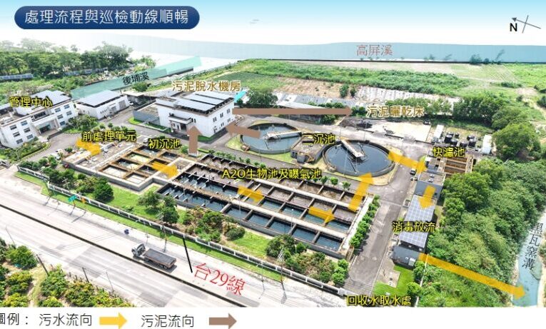 高雄市水利局大樹污水處理廠榮獲公共工程委員會金質獎優等殊榮