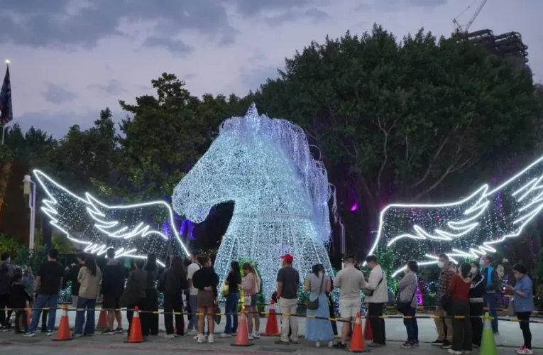 2026中台灣燈會「驚蟄界」人氣爆棚！　建設局打造沉浸式光影體驗邀您走進奇幻春天森林