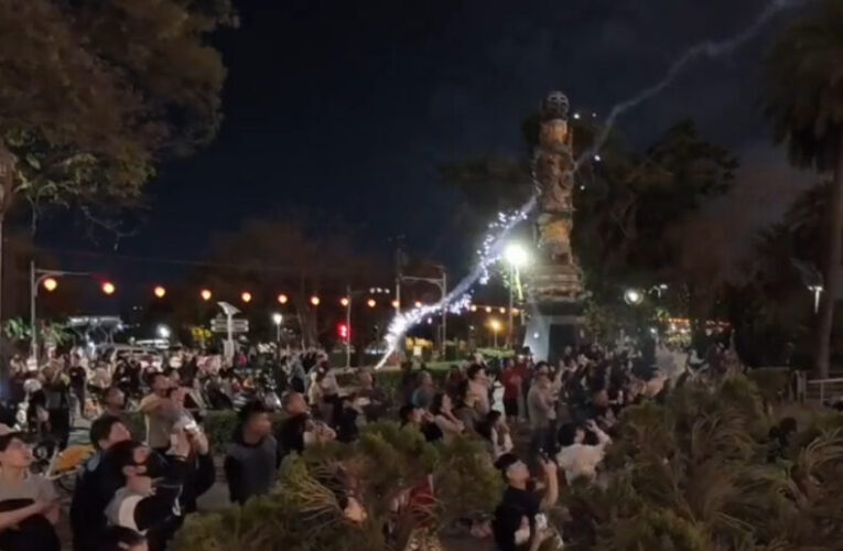 左營廟會遶境施放煙火造成觀賞民眾恐慌   高市警依違反「公共危險罪」偵辦