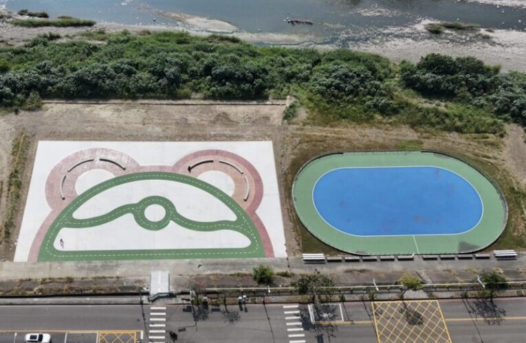 草湖溪、頭汴坑溪水岸蛻變 大里親子學習河濱新風景