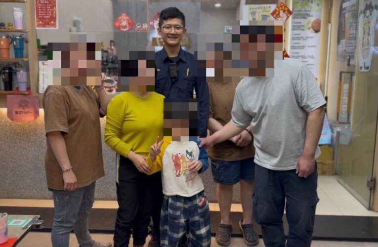 「6歲童走失自救成功」警民合作效率高　臺中機智男童主動求助平安團聚