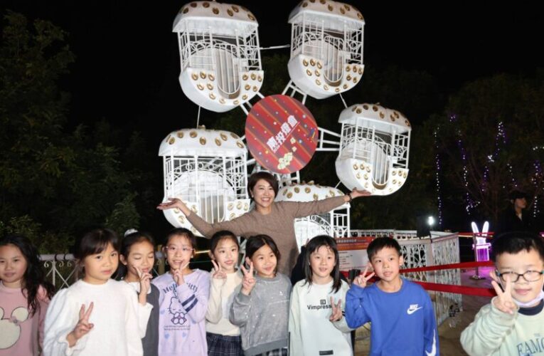 南投縣長許淑華夜巡燈區  2026南投燈會2月14日璀璨開幕