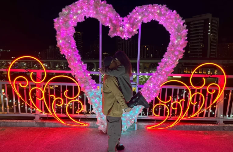 三重辰光橋「星戀光影」2/14夢幻點燈　情人節秒進童話世界