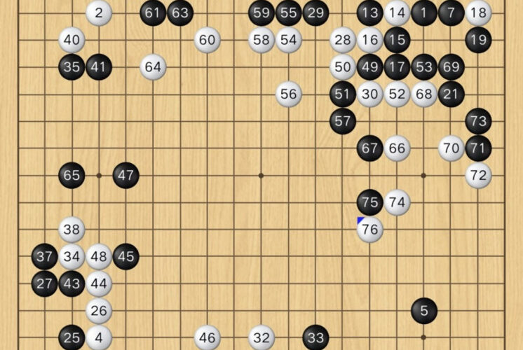 大意失荊州–圍棋棋局欣賞（黑白子/觀戰）