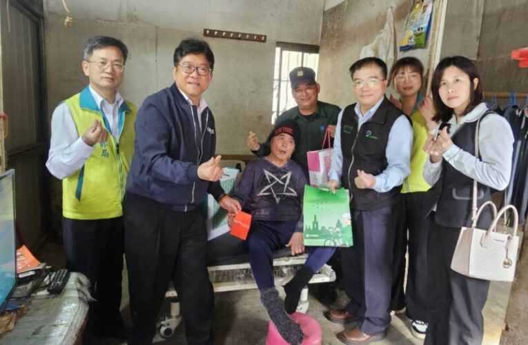 桃園郵局關懷偏鄉獨居老人　愛與溫暖將持續傳遞