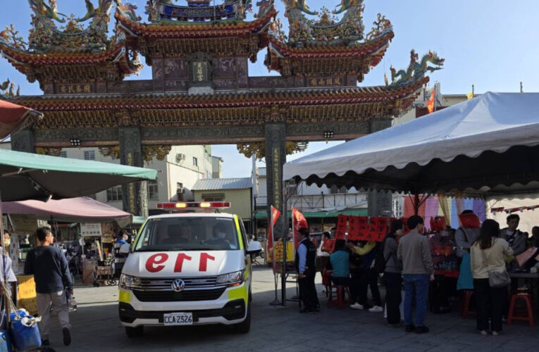 臨危不亂！安平開台天后宮信徒噎食昏倒，姜良諭醫師即時CPR急救化險為夷