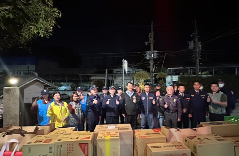 加強重要節日安全維護工作 各界首長蒞新化警慰問