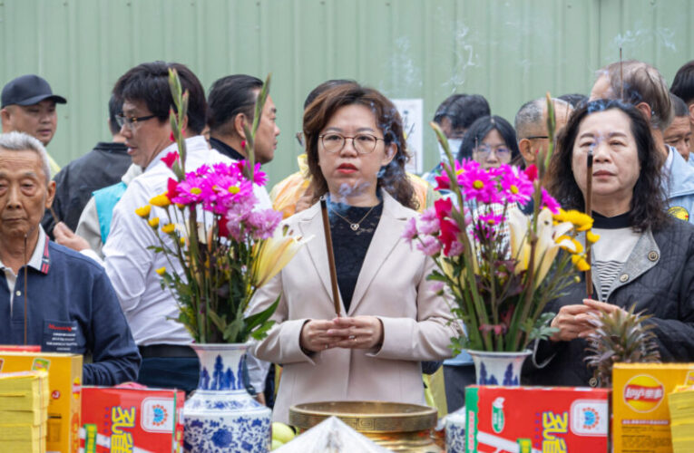 屏東市歸園第三納骨塔盛大上樑 完善園區機能打造優質追思空間