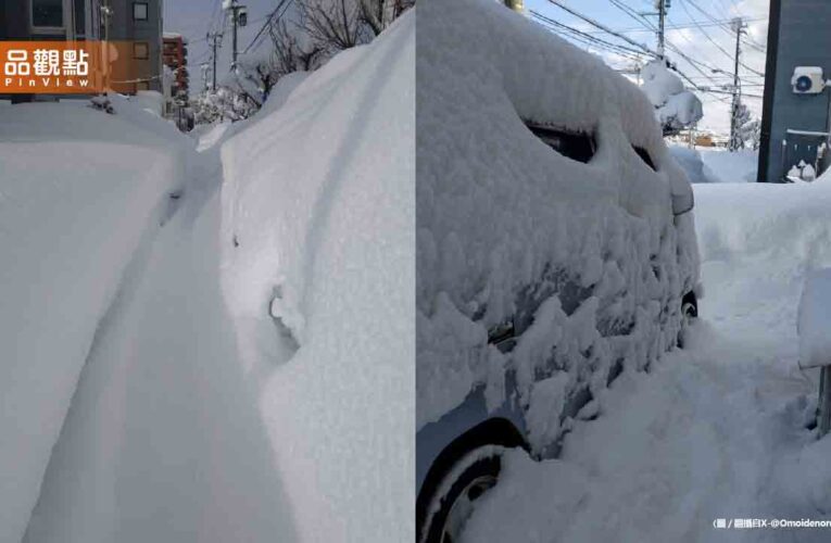 日本世紀大暴雪奪18命！活埋老翁「青森積雪178cm」