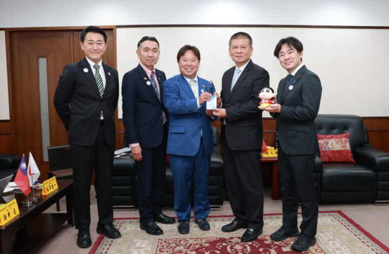 深化台日議會外交！副議長林志展接待埼玉縣訪團 盼分享城市治理韌性經驗