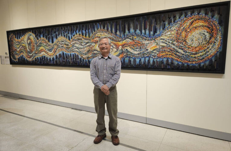 歷時5年、250萬片組構 簡源忠鑲嵌藝術「母親之河」巨作新春首公開