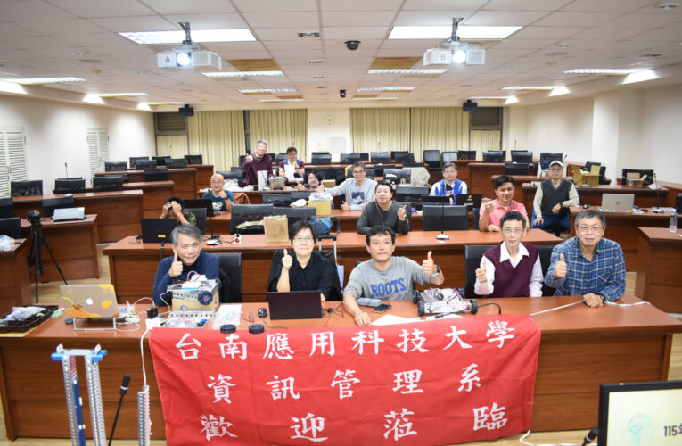 跨越充電！新營高工×南應大AI機器人研習營圓滿達陣