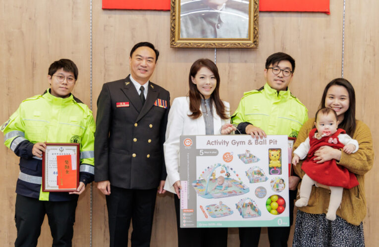 化身產婆助孕婦順利急產　竹市消防員獲頒獎狀及獎勵金表揚肯定