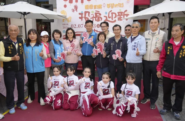 紅燈籠點亮中山街　南投舊城邀您共譜「年味」序曲