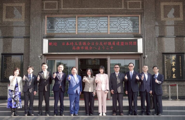 「漫畫之都」埼玉縣訪高 以文創交流深化台日議會情誼