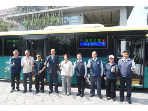 屏東綠色交通轉型！10 輛全電動公車2月4日恆春上路