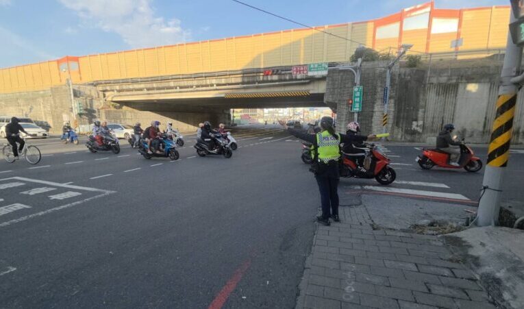 永康分局春節超前部署 疏導車流、酒駕執法雙管齊下