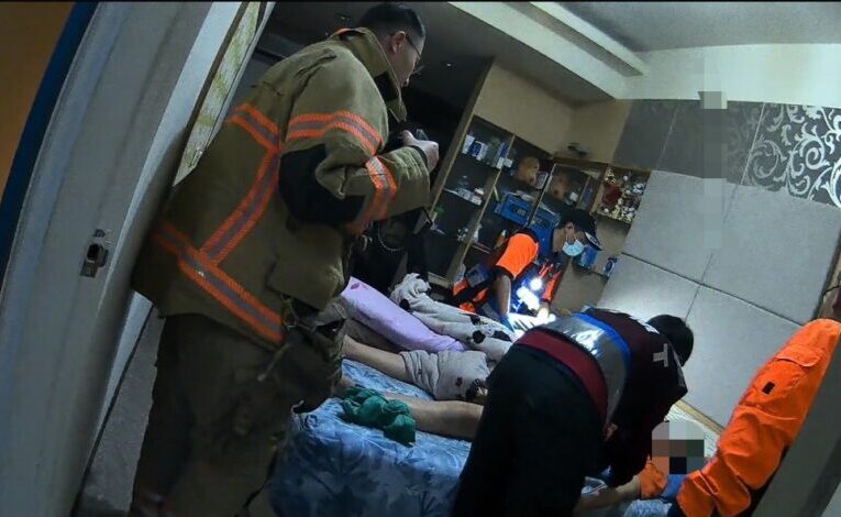 春節驚魂夜   永康警消里長攜手搶救五旬男子