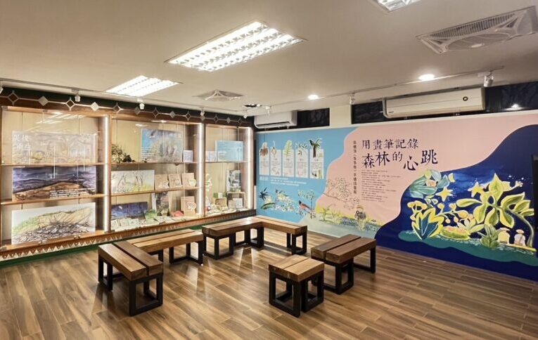 六龜紀事插畫展延續成果  禮納里遊客中心即日起展至5月底