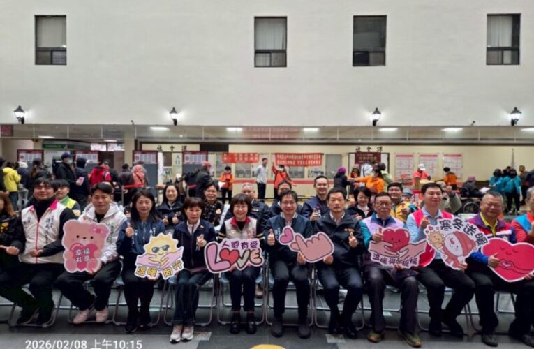 中壢區低收入戶寒冬送暖關懷活動　照顧弱勢家庭過好年