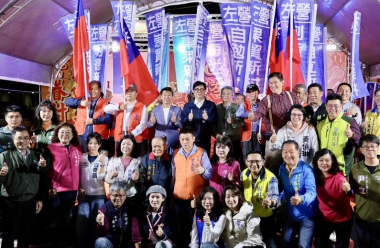 左營海軍眷村年貨大街盛大開幕  陳其邁鳴鑾開市迎新春