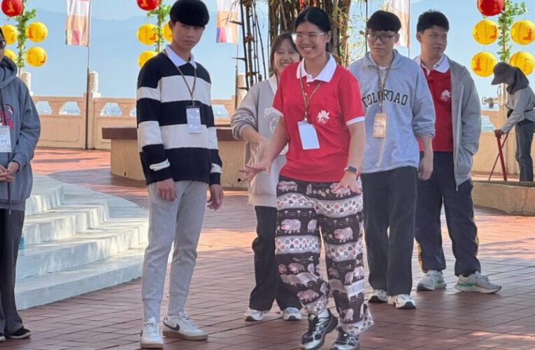 中山工商九十名東南亞僑生 春節期間赴佛光山進行青年義工服務學習