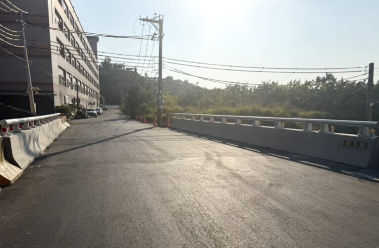 思念不再難行 燕巢區福壽橋重建趕於年前通車