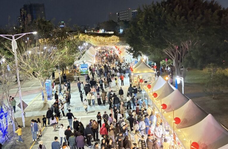 姆明魅力引爆人潮！中台灣燈會3天破百萬