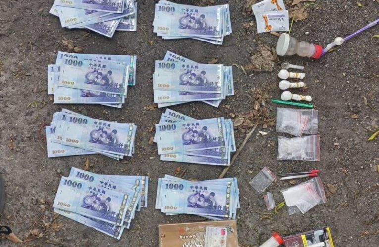 中市刑大查獲藥腳「以勞務換毒」多類毒品