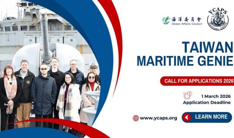 招募全球海洋治理青年領袖 海委會與YCAPS啟動「第3屆海事 GENIE 計畫」