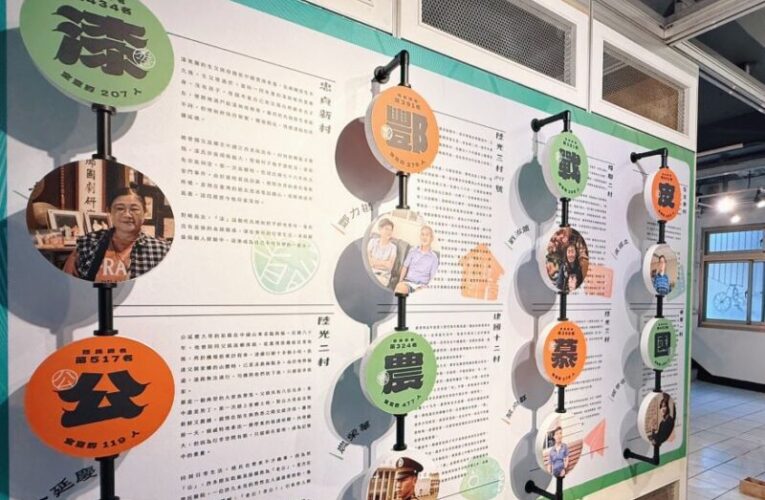 《龜山姓氏資料庫》主題特展，從眷戶門牌看見多元族群記憶