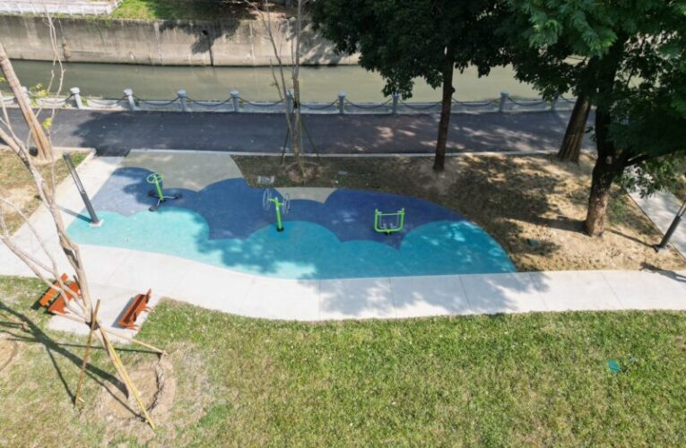 河堤公園「綠廊步道」進化啟動  第二工區4月完工無縫接軌第一期