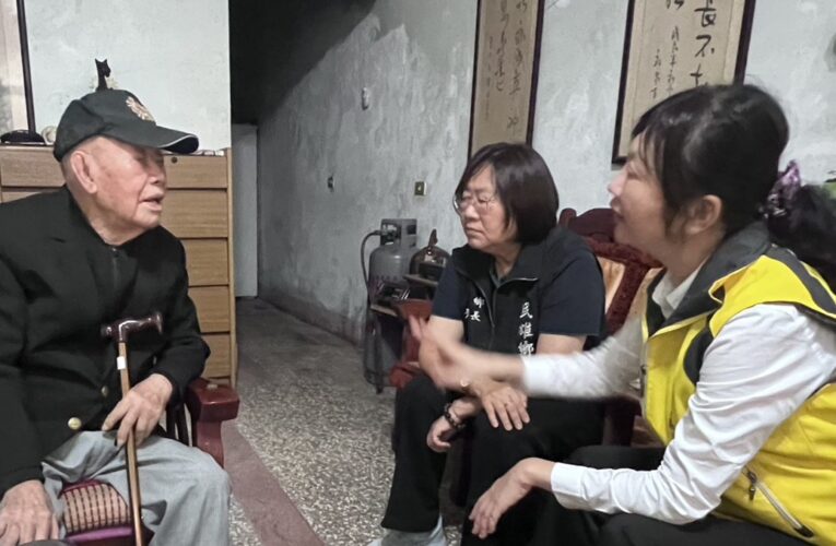 關懷高齡榮民　嘉榮服務處攜手慈濟與民雄公所完善照護網絡