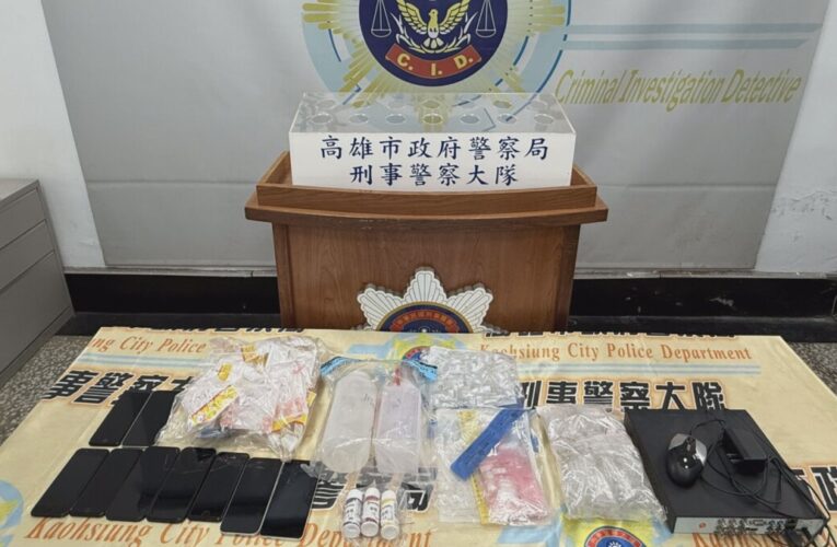 雄警翻窗攻堅毒窟一網成擒 8嫌落網斬斷跨縣市供毒據點