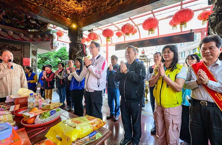 長德祠福德正神聖誕弘揚信仰　張善政出席肯定公益回饋地方