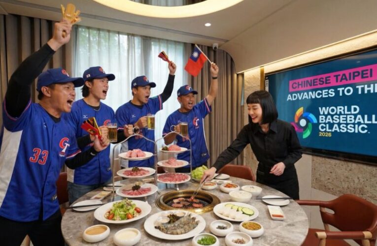 屋馬餐飲應援2026WBC中華隊！推餐桌集氣活動力挺Team Taiwan