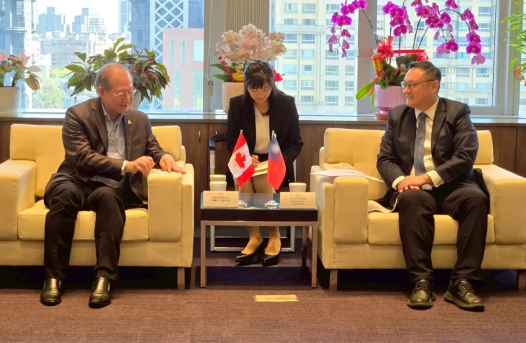 加拿大本拿比市代理市長李燦明二度訪台中　鄭副市長盼深化交流拓展合作
