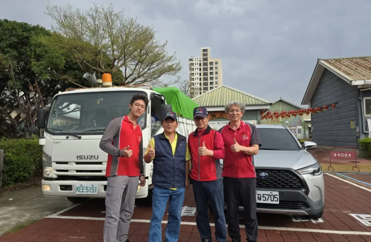 幸福加馬！　台中第五批「家具超人」出發花蓮 持續陪伴災民重建生活