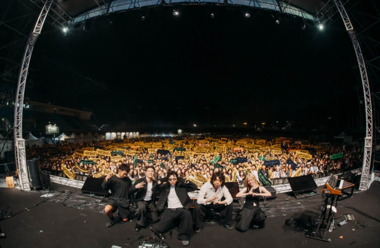 浮現祭與釜山、京畿道及大山音樂節完美合作  創6萬人次樂迷朝聖 中市新聞局長欒治誼：清水小鎮化身跨國音樂地標