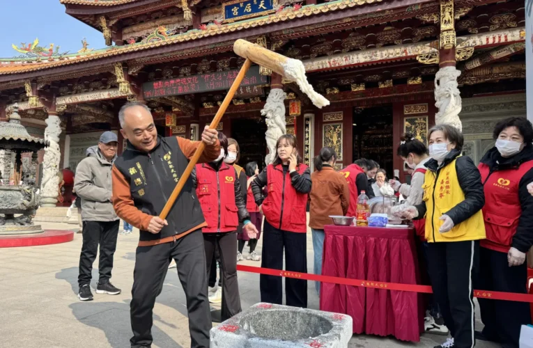 昆山慧聚天后宮 “作頭牙、龍抬頭”