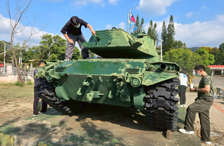 臺南後備旅助白河榮家粉刷 環境煥然一新