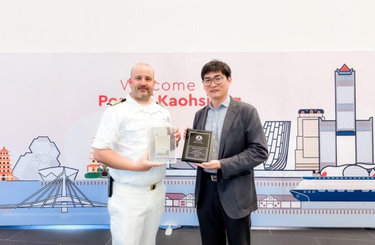 國際郵輪新面孔水晶郵輪「水晶合韻號」首航高雄港