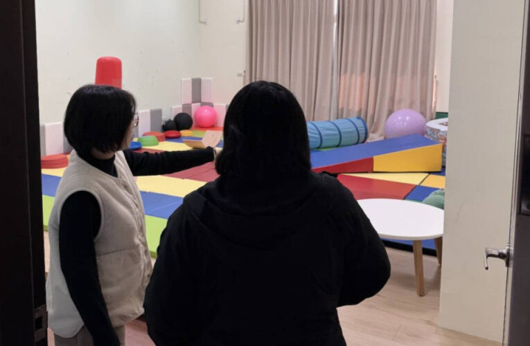 金門家扶打造感官律動調節室 給孩子安心釋放空間